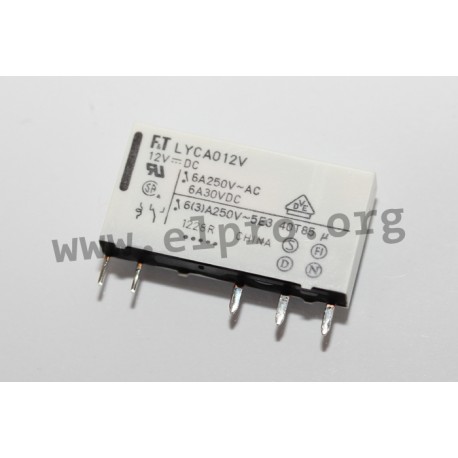 PCB relays series FTR-LY