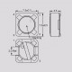 dimensions SMFS7040 22µH SMFS7040-550505-T