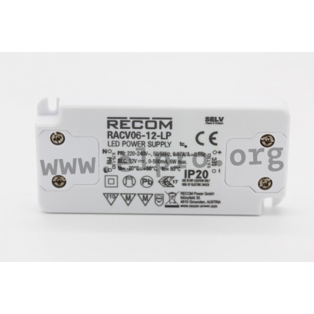 Recom RACV06-LP series