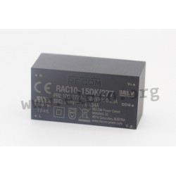 Recom RAC10-K/277 series
