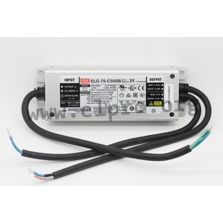 Mean Well  ELG-75-C_B-3Y series