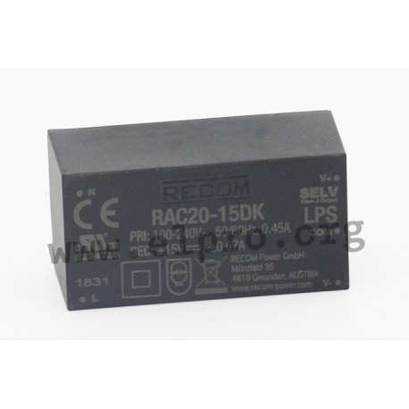 Recom RAC20-K series