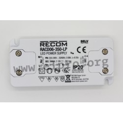 Recom RACD06-LP series