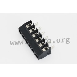 AK550/4DS-3.5-V-GRAU, PTR, RM3,5, 13,5 A, horizontal or vertical