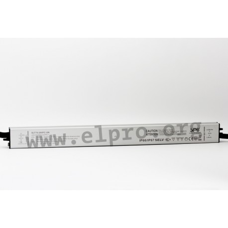 SLT75-24VFC-UN, Self Electronics, Self LED switching power supplies, 75W, IP67, constant voltage, SLT75-VFC-UN series