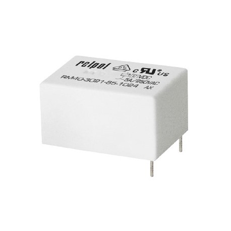RM40-3021-85-1024, Relpol, Relpol PCB relays 8A, SPST-NO, RM40 series