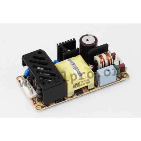 RPD-60B, Mean Well, output 60 watts, dual output, medical open frame