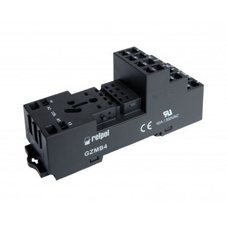 GZMB4, Relpol, Relpol sockets and accessories for relpol PCB relays