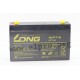 WP7-6, Kung Long Batteries, 6 Volt WP 6V 7Ah WP7-6