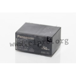 ALQ105, Panasonic, PCB relays 5A, 1 changeover contact, series ALQ by Panasonic