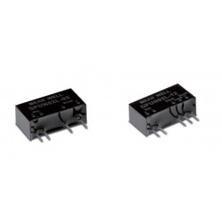 DPUN02L-15, Mean Well DC/DC converters, 2W, SIL7 housing, SPUN02/DPUN02 series