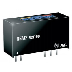 REM2-0505S, Recom DC/DC converters, 2W, for medical technology, SIL8 housing, REM2 series