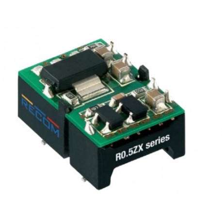 R0.5ZX-0505/P-TRAY, Recom DC/DC converters, 0,5W, SMD housing, R0.5ZX series