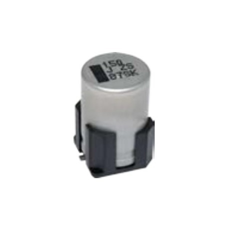 EEHZS1J151V, Panasonic, SMD, 125°C, polymer hybrid aluminium, ZS series