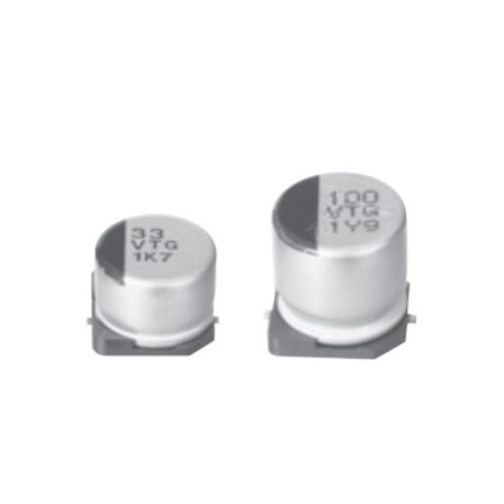 EEETG1C101P, Panasonic electrolytic capacitors, SMD, 125°C, low ESR, TG series