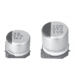 EEETG1E221P, Panasonic electrolytic capacitors, SMD, 125°C, low ESR, TG series
