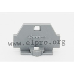 261-361, 2.5mm², DIN rail, Serie: 261 by Wago