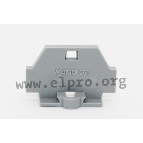 261-361, 2.5mm², DIN rail, Serie: 261 by Wago
