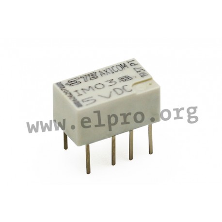 1-1462037-8, TE Connectivity Axicom PCB relays, 2A, DPDT, IM series