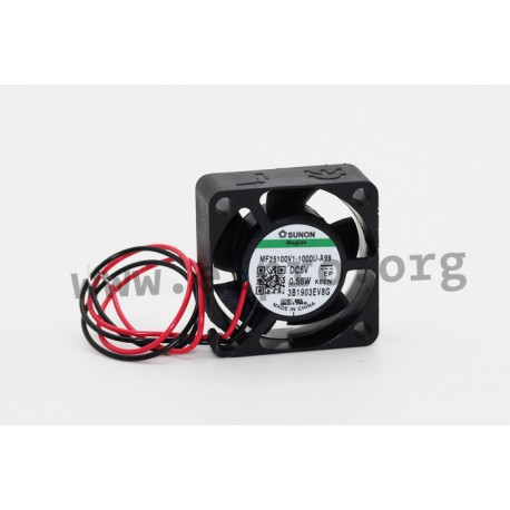 D02026510G-00, 25x25x10mm, 5V DC