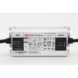 XLG-75-24-A, Mean Well LED-Schaltnetzteile, 75W, CV und CC Mixed Mode, Konstantleistung, IP67, dimmbar, XLG-75 Serie