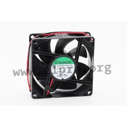 GE80252B3-000U-AE9, 80x80x25mm, 24V DC