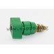 POL631/GN, isolierte Polklemmen, 63A POL 631 grün POL631/GN