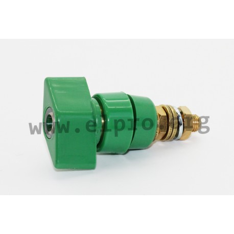 POL631/GN, isolierte Polklemmen, 63A