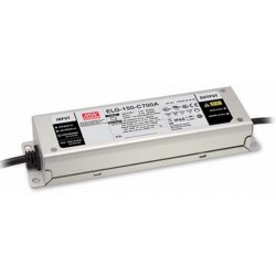 ELG-150-C500A-3Y, Mean Well LED power supplies, 100W, IP65, constant current, with protective conductor PE, ELG-100-C series