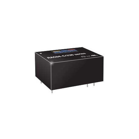 RAC04-24SC/230, Recom Wandler-Module, 4W, On Board-Type, RAC04-C/230 Serie