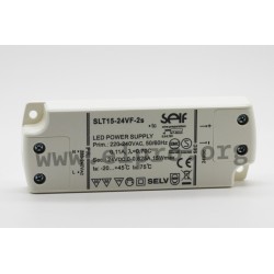 SLT15-12VF-2S, Self LED switching power supplies, 15W, AC dimmable, IP20, constant voltage CV, SLD15-VL-E series