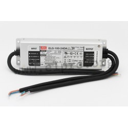 ELG-100-48DA-3Y, Mean Well LED switching power supplies, 100W, IP67, dimmable, DALI interface, ELG-100 series