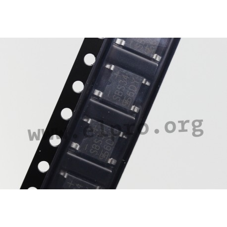 SBS24 RGG, Taiwan Semiconductor SMD rectifiers, 3A, Schottky, SBS series