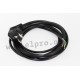 3001108, with Schuko plug, 0,75mm² SK 2m schwarz 0,75mm² 3001108
