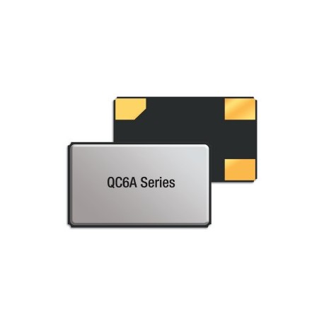 QC6A8.00000F18B23R, Qantek Quarze, SMD-Gehäuse, 3,5x6x1mm, QC6A Serie