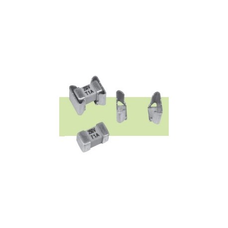 160500.4GT, SIBA, SMD-Sicherungen, mit Clips, 4,5x8mm, träge, 250V, 160500 Serie
