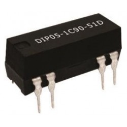 DIP12-1A72-13L, Standex Meder reed relays, DIL14 housing, DIP 13L and DIP 13D series