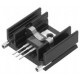 SK 145 50 STC, Fischer extruded heatsinks, with soldering pins for PCB mounting, SK129, SK145 and SK409 series SK 145 50 STC
