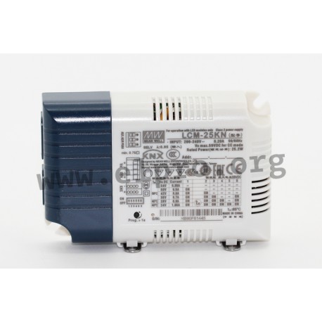 LCM-25KN, Mean Well LED switching power supplies, 25W, KNX protocol, LCM-25KN series