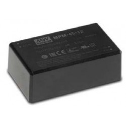 MPM-45-48, Mean Well switching power supplies, 45W, for medical technology, PCB, MPM-45 series