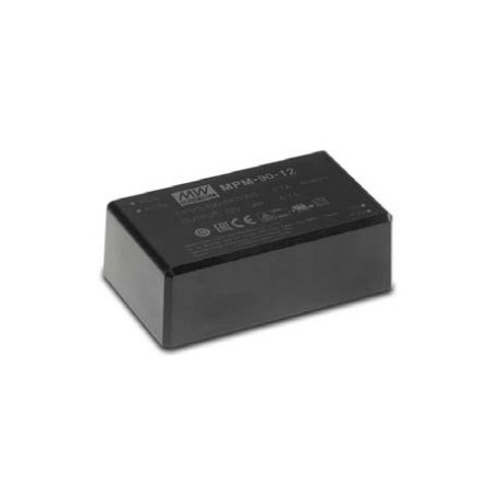 MPM-90-15, Mean Well switching power supplies, 90W, for medical technology, PCB, MPM-90 series