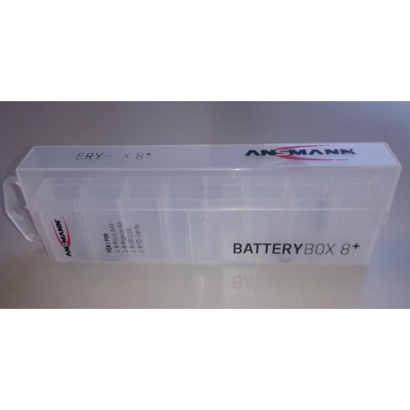 4000033, Ansmann storage boxes, for batteries and rechargeable batteries