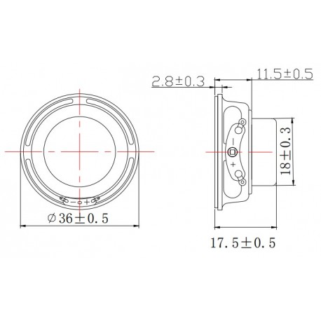 115075, Ekulit full-range speaker, LSM series