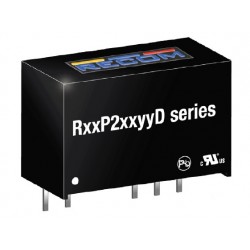 R12P21503D,Recom DC/DC converters, 2W, SIL 7 housing, for SiC and IGBT applications, RxxP2xxyy series