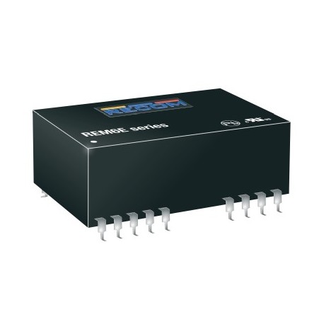 REM6E-1212S/R6/A/SMD, Recom DC/DC converters, 6W, SMD / DIL 24 housing, for medical technology, REM6E series