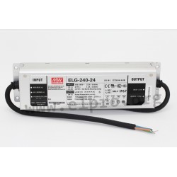 ELG-240-42-3Y,Mean Well LED drivers, 240W, IP67, with protective earth PE, ELG-240 series