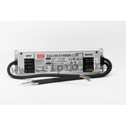ELG-240-C700DA-3Y, Mean Well LED switching power supplies, 240W, IP67, constant current, DALI interface, protective earth PE, EL