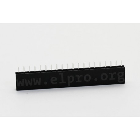 094-1-005-0-NTX-YS0, MPE Garry socket strips, single row, pitch 2,54mm, 094 series
