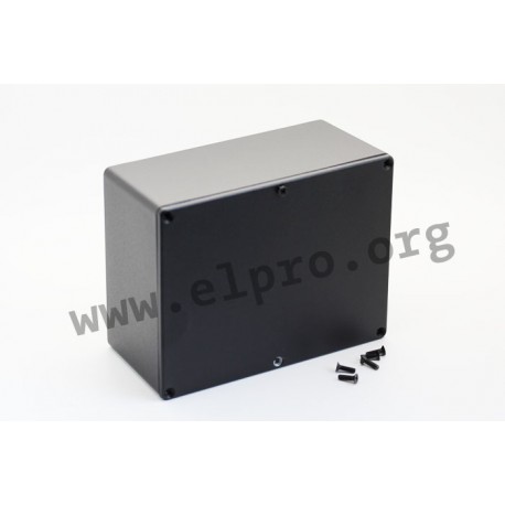 1550LBK, Hammond Druckgussgehäuse, Aluminium, 1550 Serie