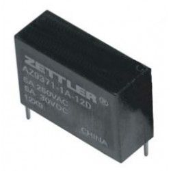 AZ9371-1A-5DE, Zettler PCB relays, 5A, 1 normally open contact, AZ9371 series